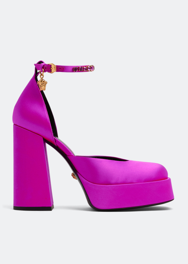 Versace Medusa Aevitas single-platform pumps for Women - Pink in UAE ...