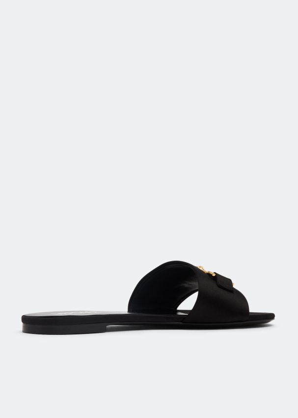Versace Medusa '95 flat sandals for Women - Black in KSA | Level Shoes