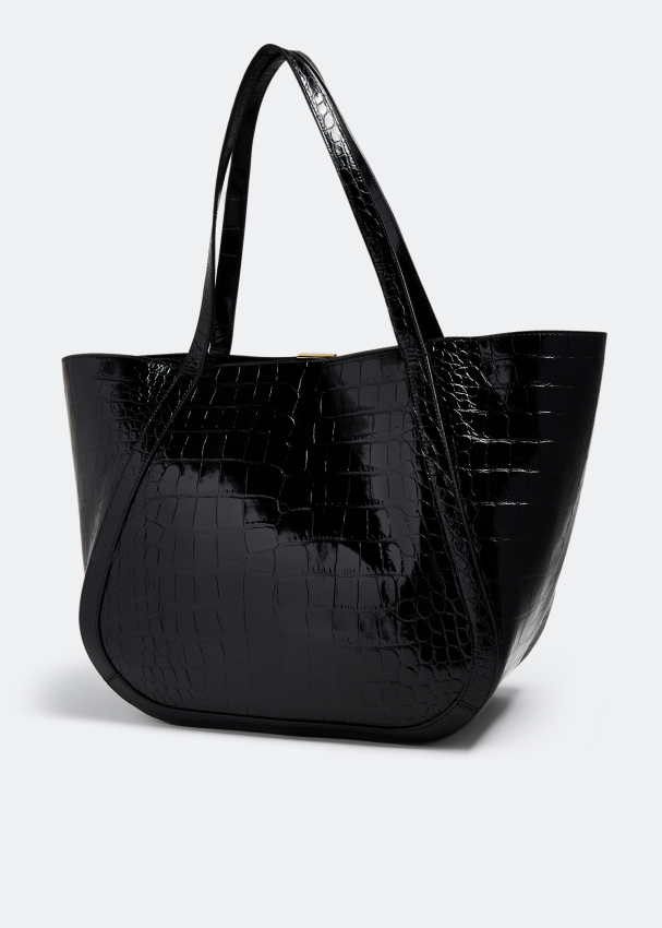 Versace Greca Goddess large tote bag for Women - Black in