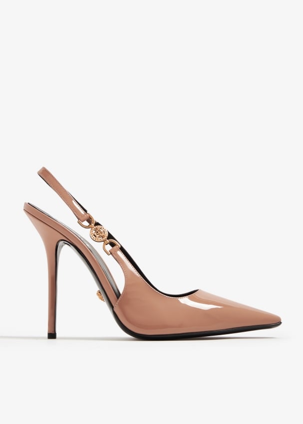 nude whipped women : versace heels for women {U0PI9K}