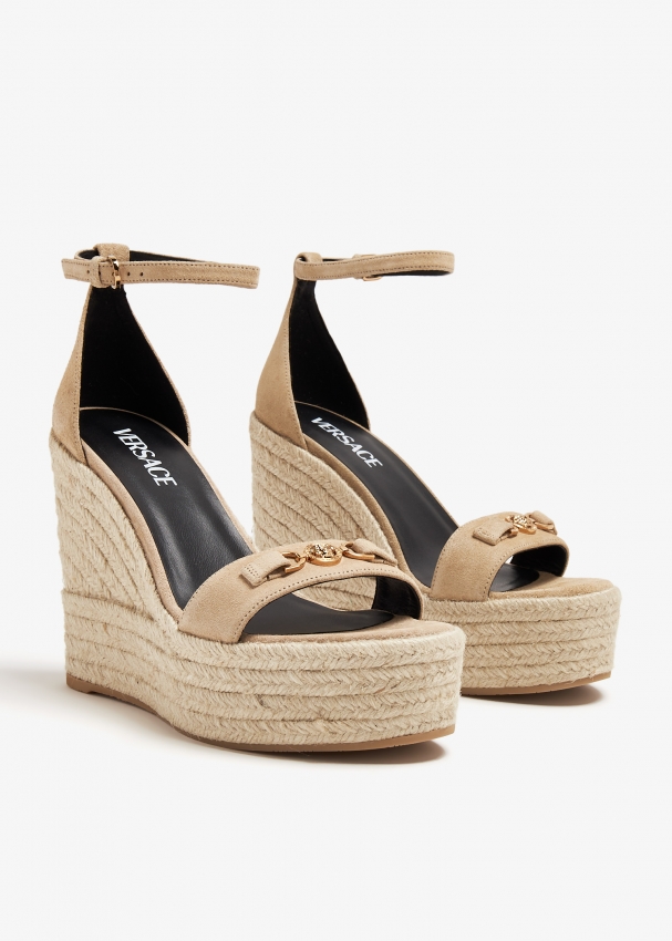 最終御値引!! VERSACE Medusa Sandal Azure 41（Versace Medusa 