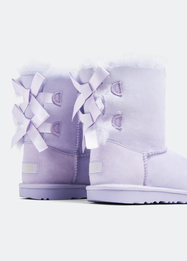 Ugg Bailey Bow II boots for Girl Purple in UAE Level Shoes
