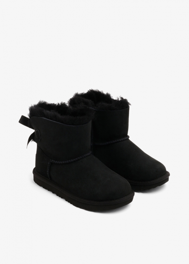 Customizable bailey bow mini boot on sale black