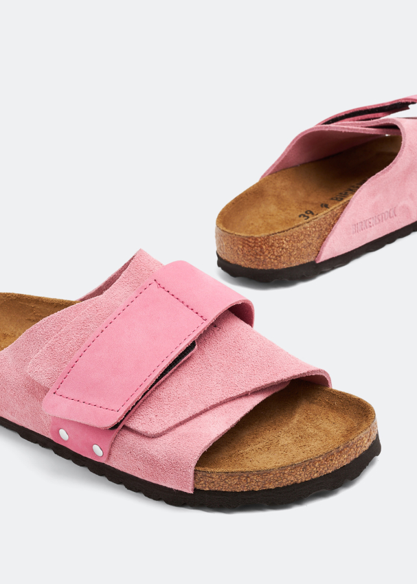 Birkenstock Kyoto sandals for Women - Pink in Bahrain | Level Shoes
