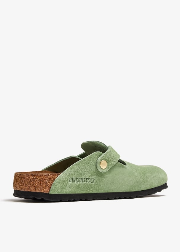 Birkenstock Boston narrow-width clogs for Women - Green in