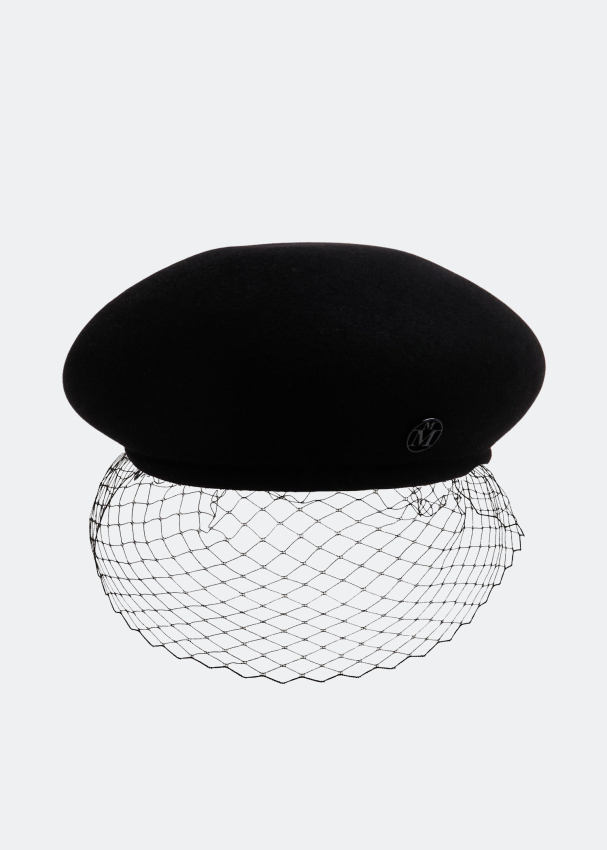 Maison Michel New Bonnie beret for Women - Blue in UAE | Level Shoes