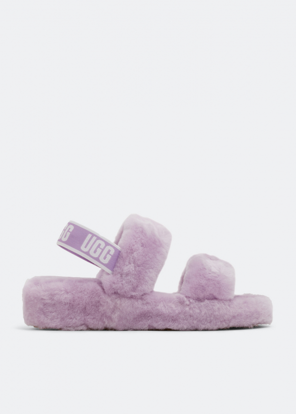 Ugg sandals purple outlet