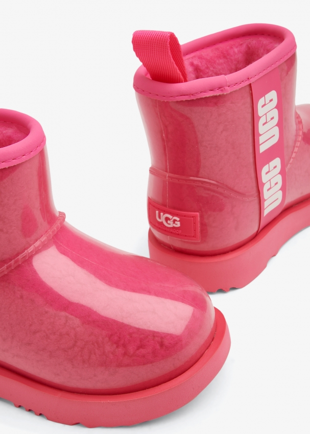 Pink girls ugg boots top