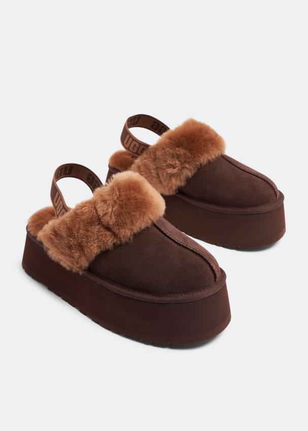 Ugg funkette suede sale clogs