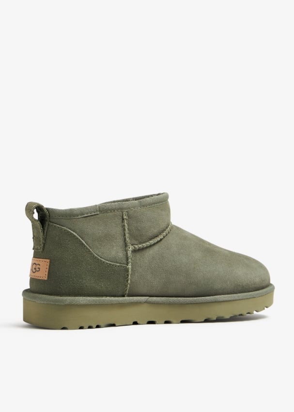 Ugg Classic Ultra Mini boots for Women Green in UAE Level Shoes