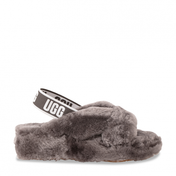 Ugg Fab Yeah slide sandals for Women Grey in UAE Level Shoes