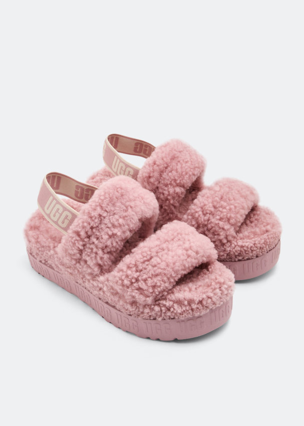 Ugg Oh Fluffita sandals for Women Pink in UAE Level Shoes