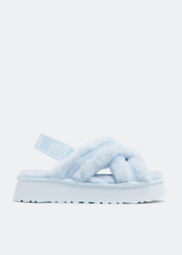 Light blue ugg slides store