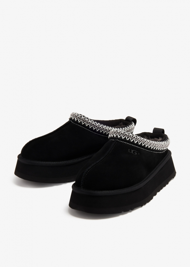 Womens ugg sales slippers black