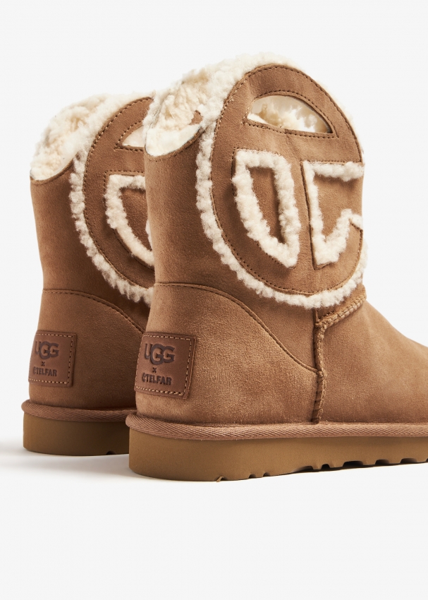 Ugg mini bailey fluff buckle on sale
