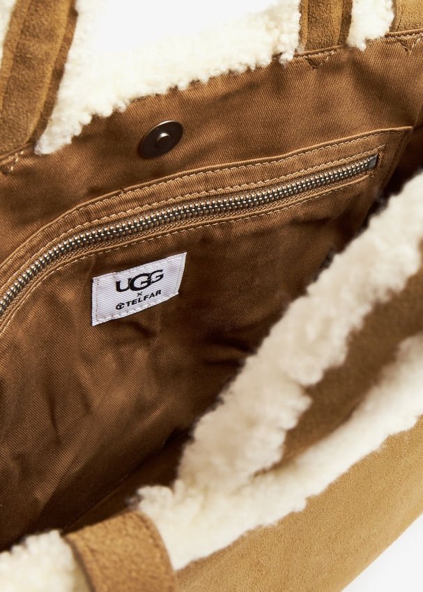 UGG x TELFAR Medium shopper bag for Women - Brown in UAE