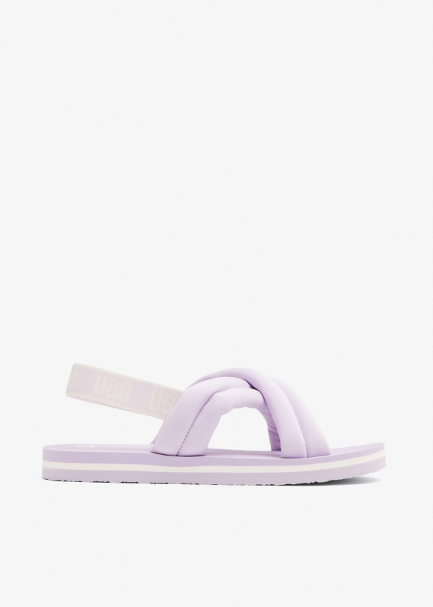 Ugg sandals purple deals