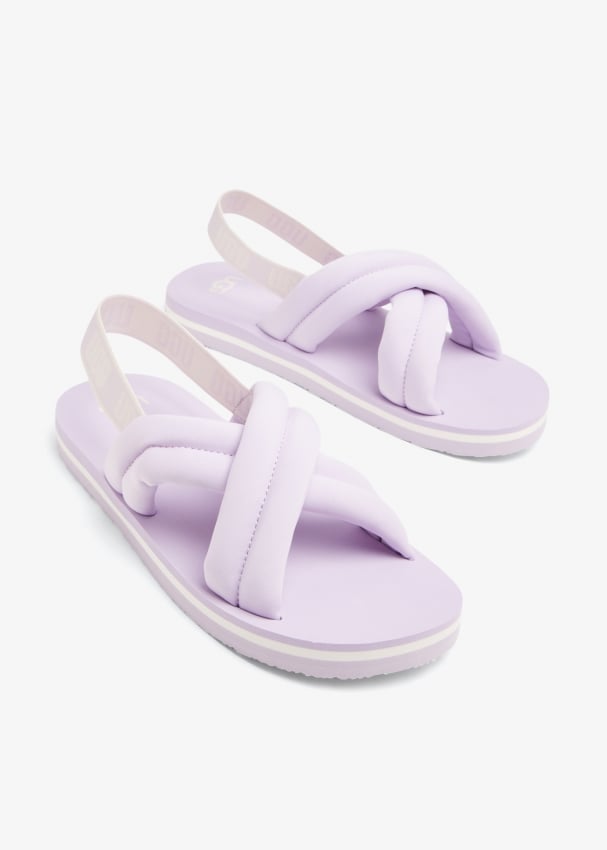 Ugg best sale sandals purple