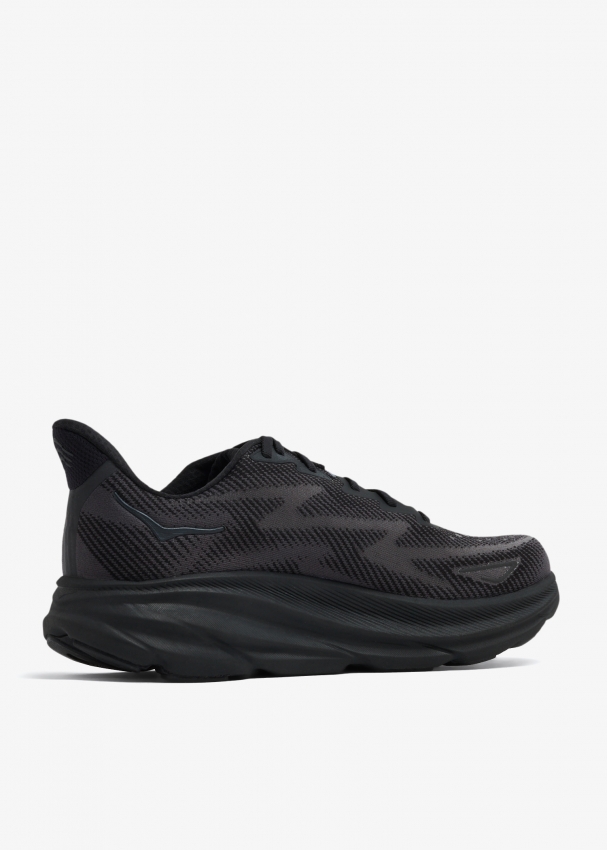Hoka Clifton 9 sneakers for Men Black in KSA Level Shoes