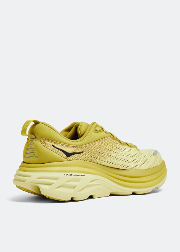 Yellow women's running shoe cheap