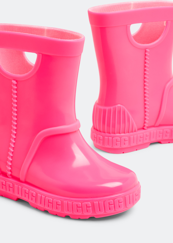 Ugg pink clearance rain boots