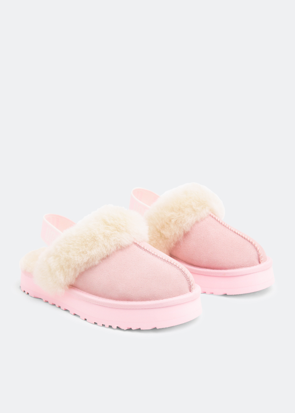 UGG Funkette slippers for Girl Pink in UAE Level Shoes