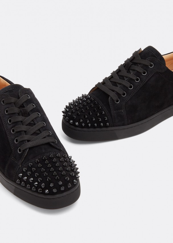 Christian louboutin shop low black spikes