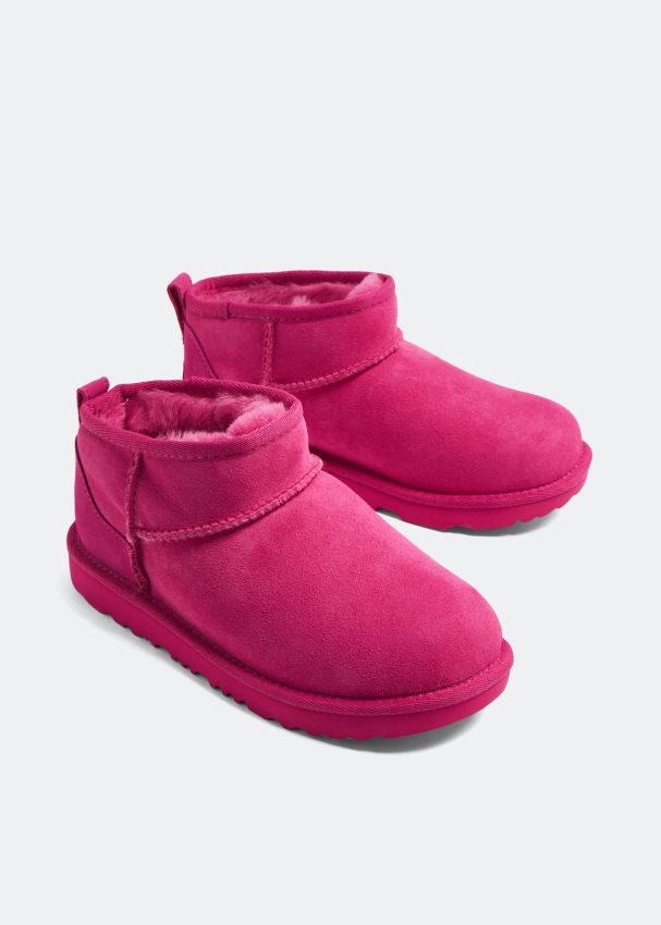 Dark pink ugg outlet boots