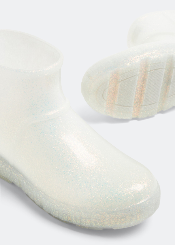 Ugg rain boots top white