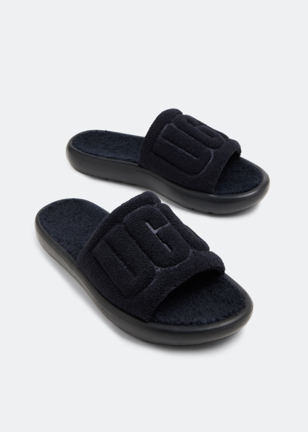 Ugg Mahalia slides for Women Black in UAE Level Shoes