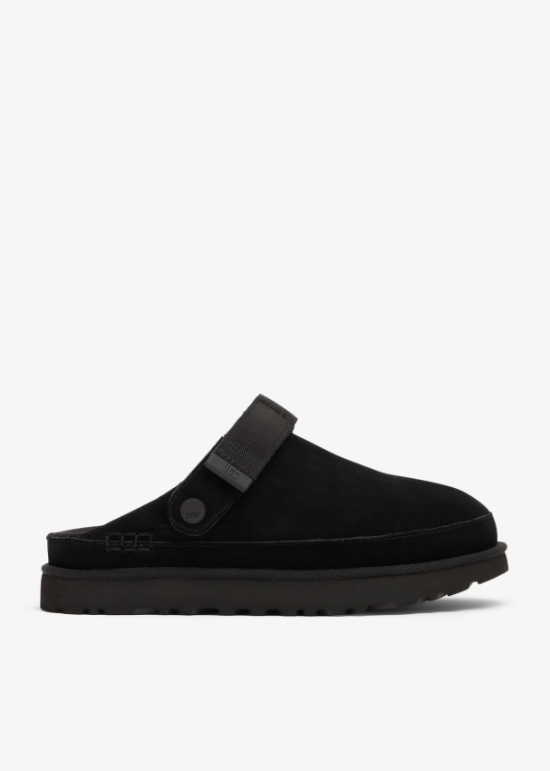Black ugg deals clogs