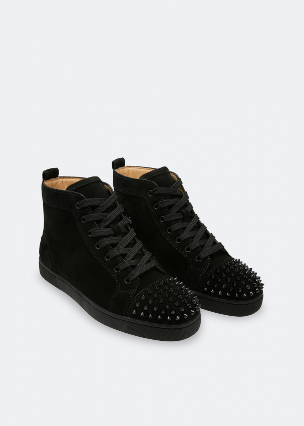 Christian Louboutin Lou Spikes sneakers for Men Black in KSA Level Shoes