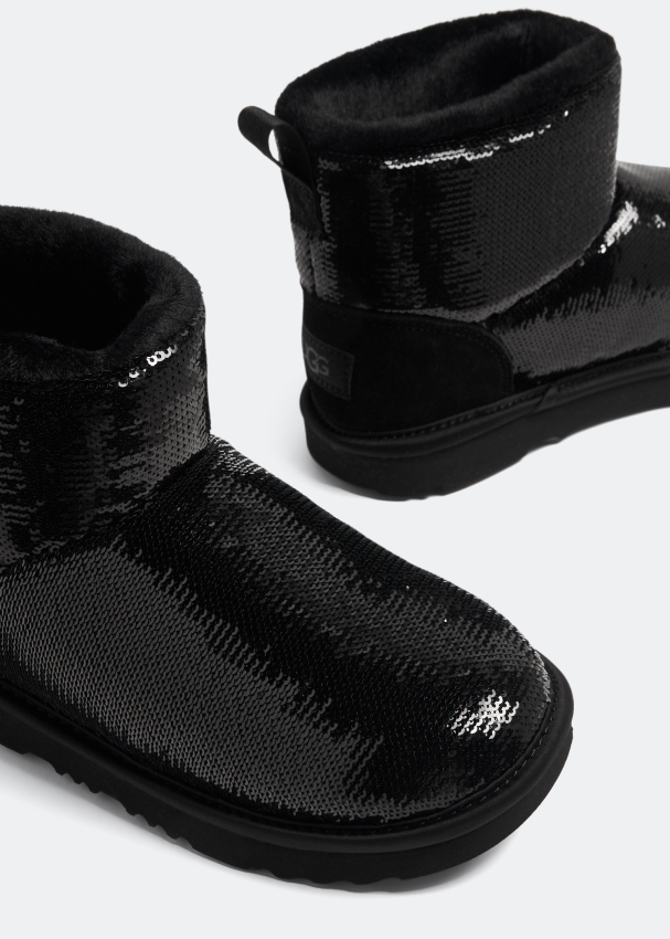 Ugg sequin boots black store