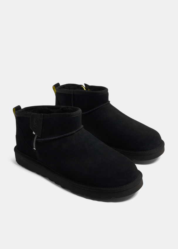 Black ugg shop like boots cheap