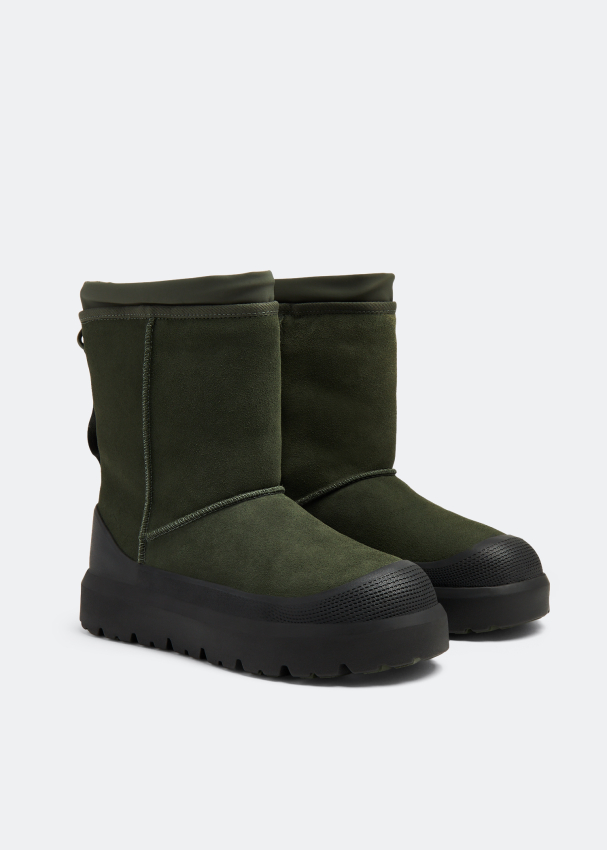 Dark green ugg store boots