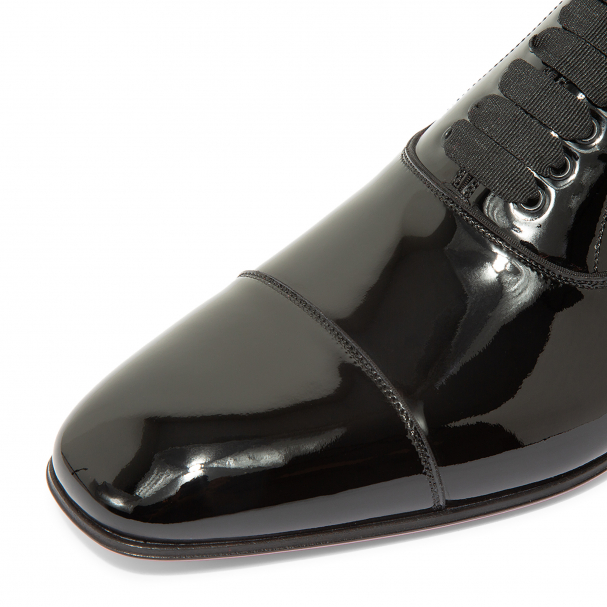 Christian louboutin mens patent leather hotsell