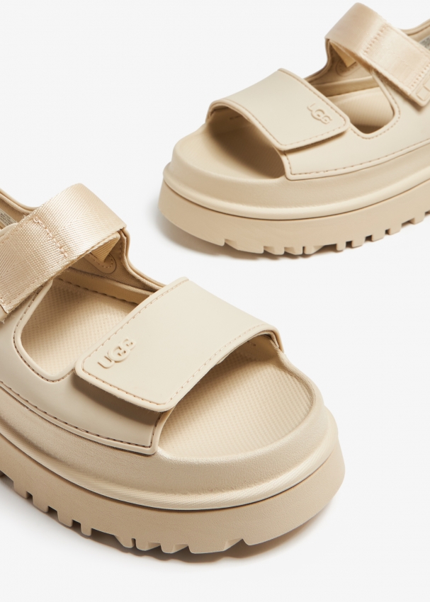 Multi color ugg sandals online