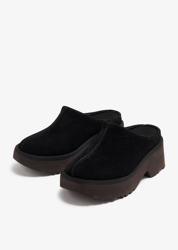 Ugg New Heights clogs for Women Black in UAE Level Shoes