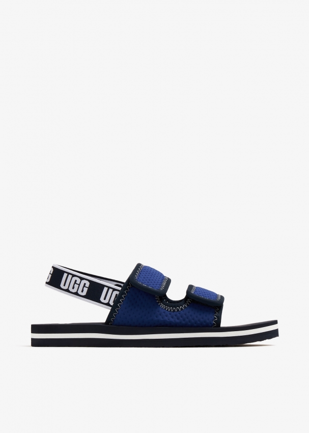 Blue ugg sandals shop