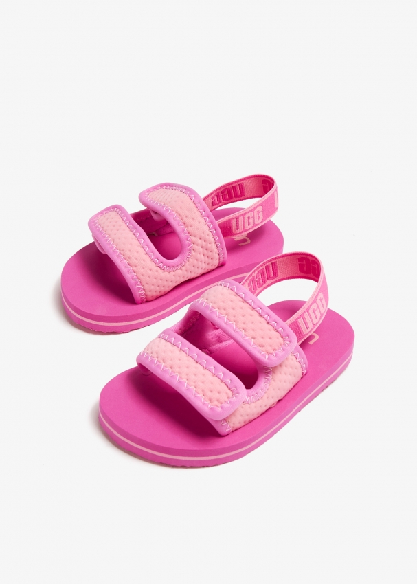 Ugg baby sandals pink discount