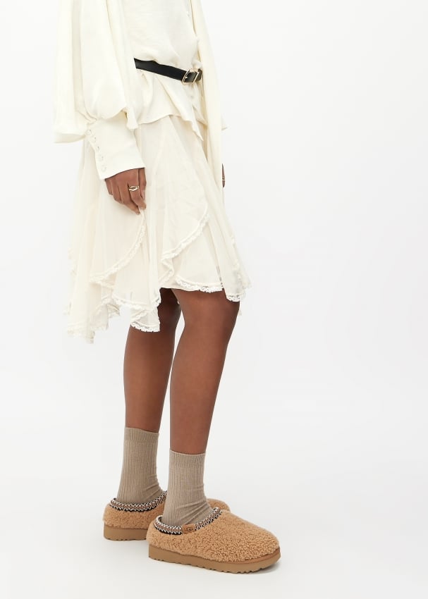 UGG Tasman Maxi Curly slippers for Women - Brown in Kuwait