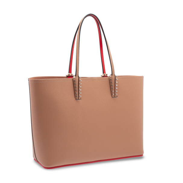 Christian Louboutin Cabata medium tote bag for Women Beige in