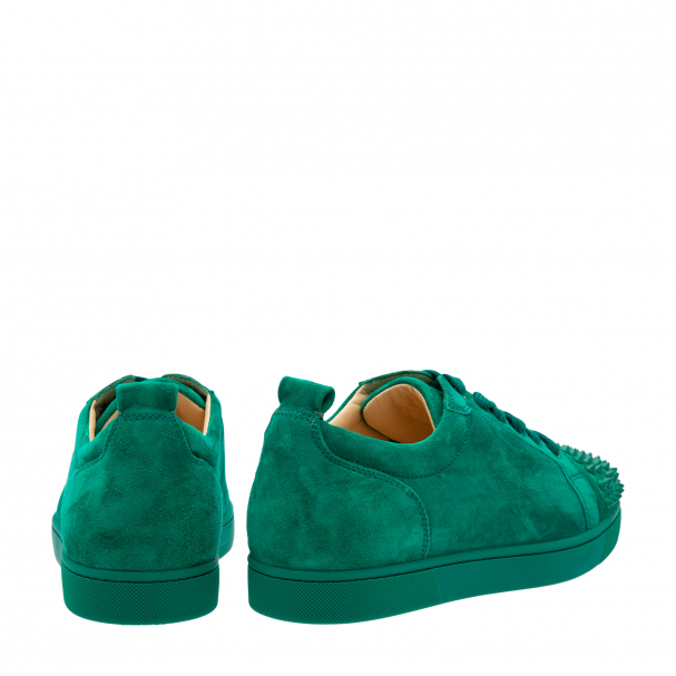 Louboutin green sneakers best sale