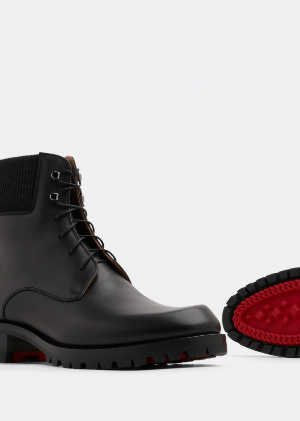 Christian louboutin combat boots shop