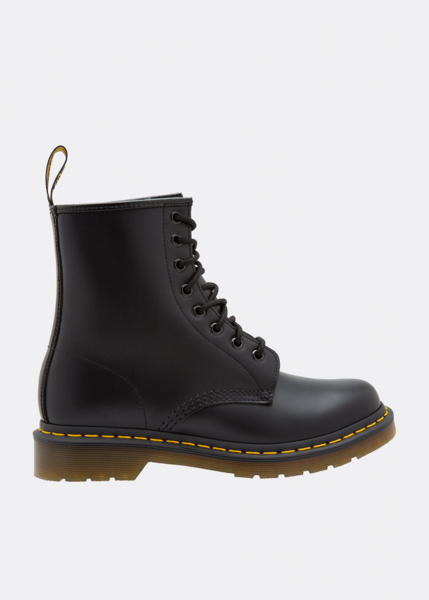 Dr. Martens 1460 leather boots for Women Black in Bahrain Level Shoes