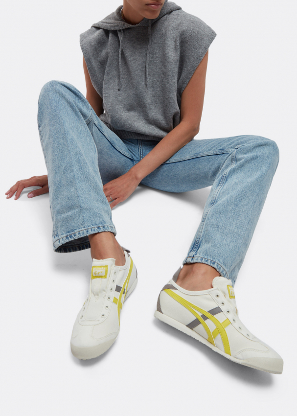 Onitsuka tiger slip on womens cheap white