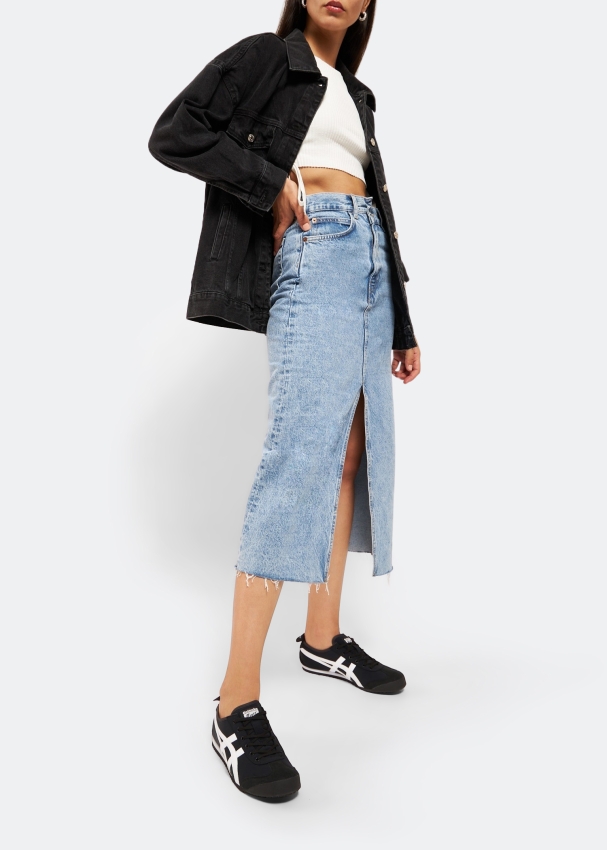 Onitsuka tiger mexico 66 black denim on sale