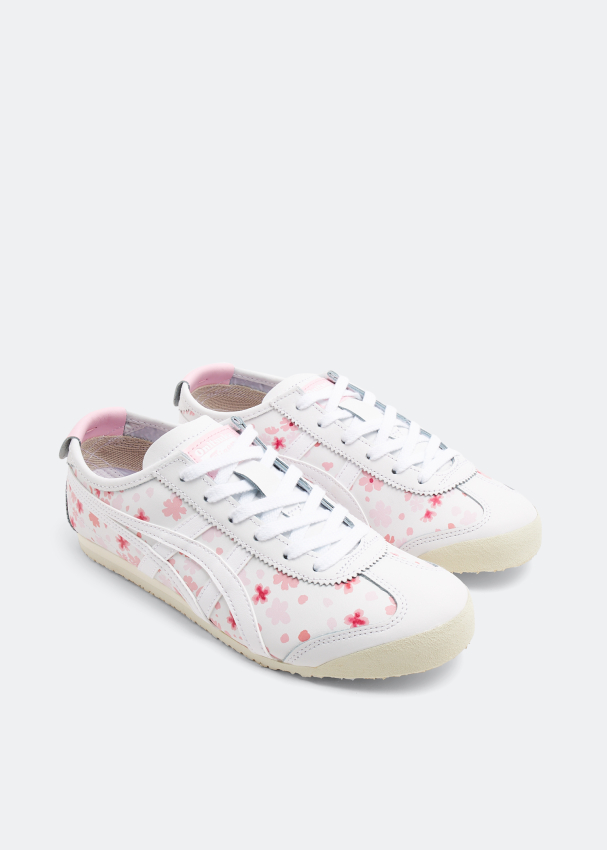 Onitsuka tiger pink leather sales