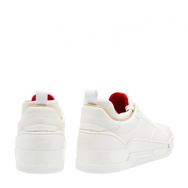 Christian Louboutin Aurelien flat sneakers for Men - White in Kuwait