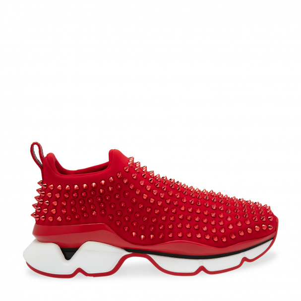 Christian Louboutin Spike sock sneakers for Men Red in UAE